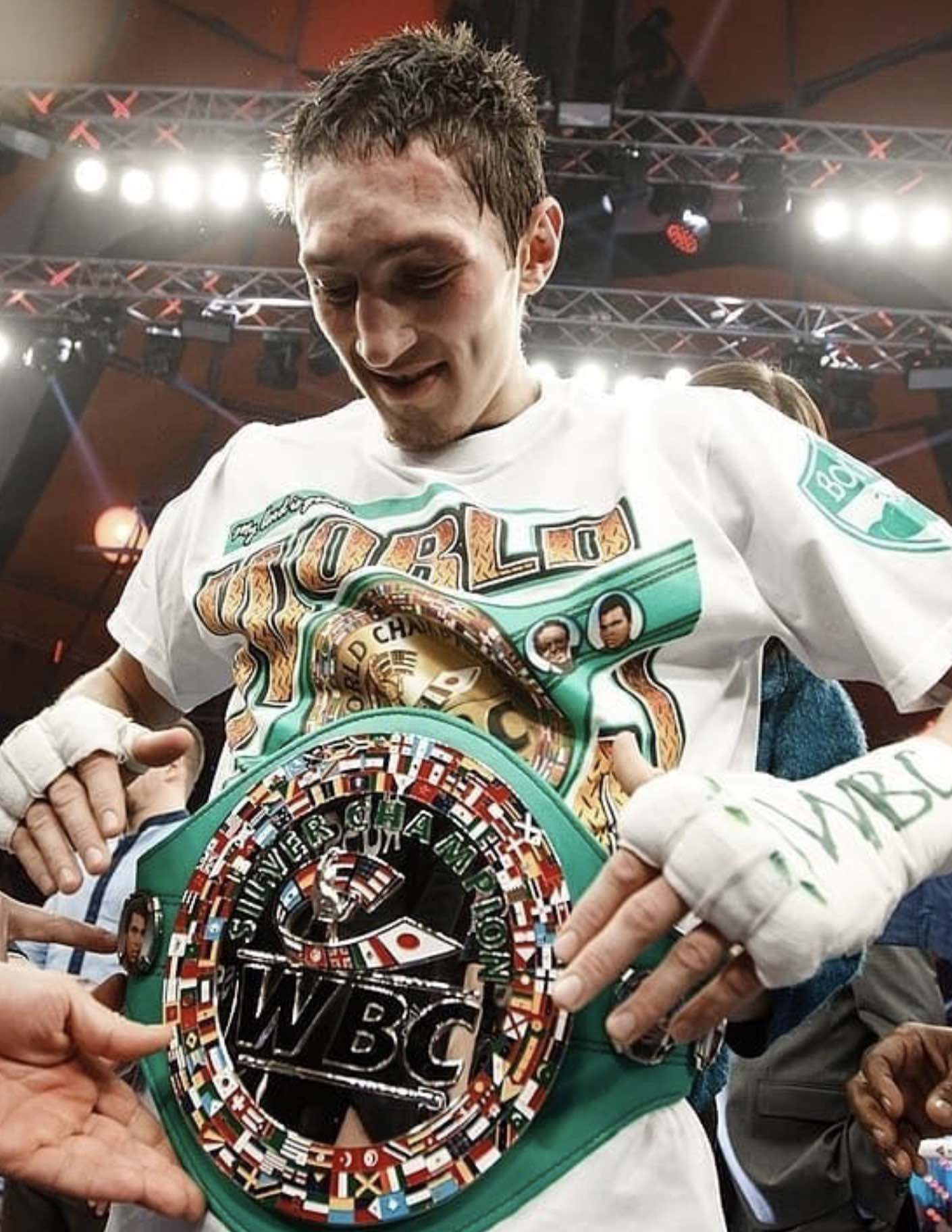 Professional boxer Zaur Abdullaev - lightweight division