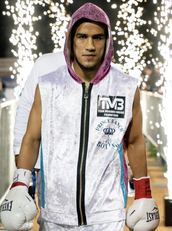 Professional boxer Ricky Medina - featherweight division