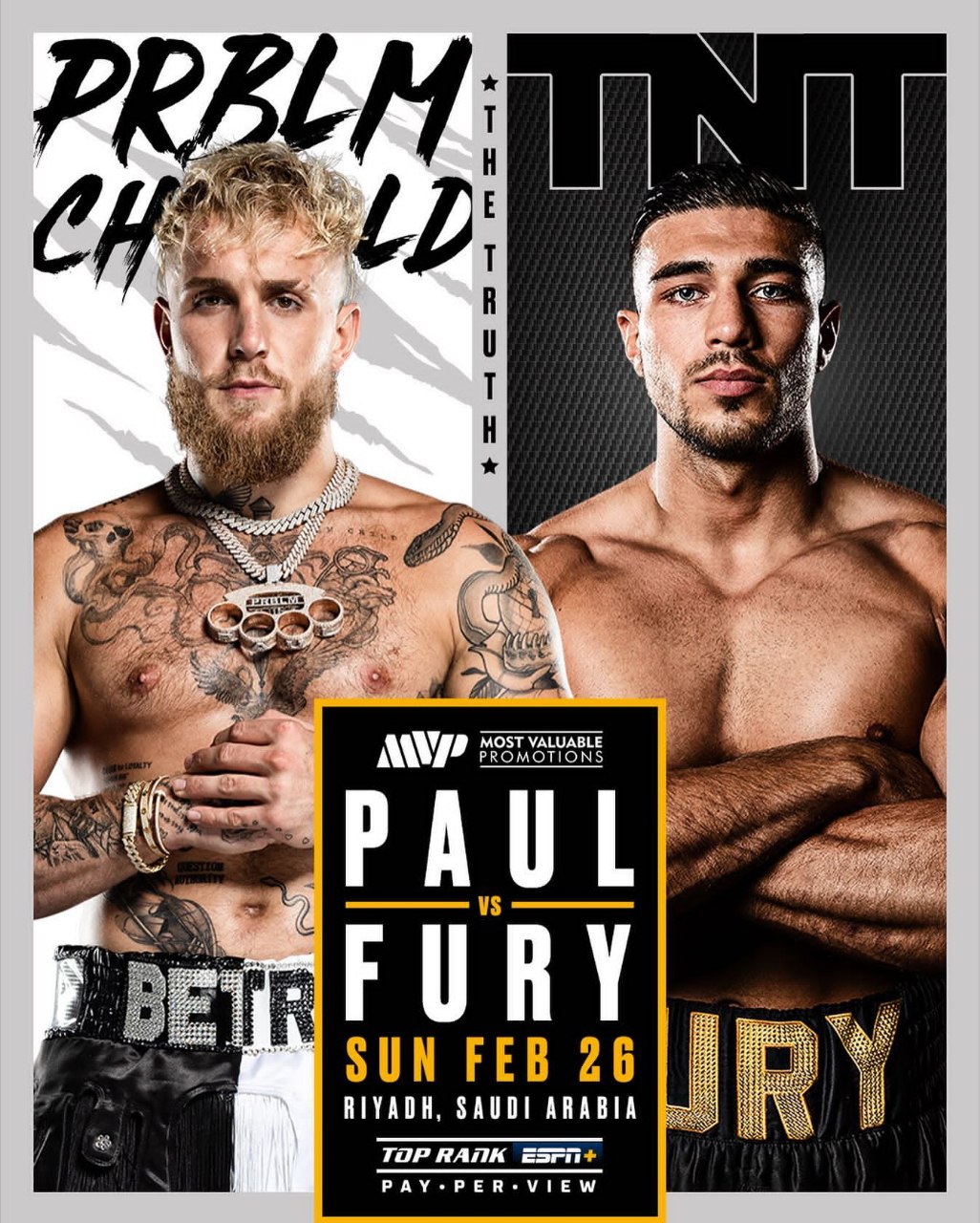 Jake Paul vs. Tommy Fury