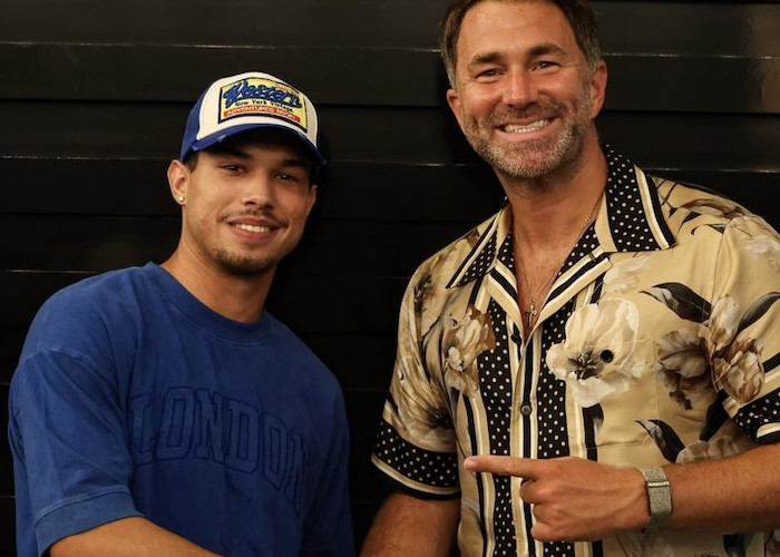 Ernesto Mercado signed by Matchroom Boxing