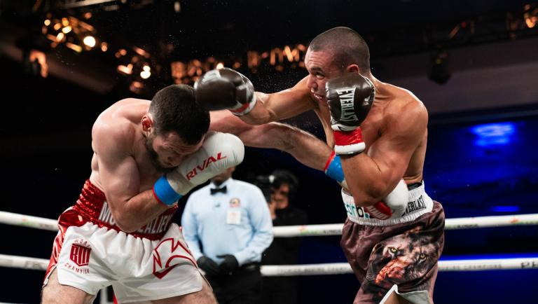 Murtazaliev had his hand broken just before the fight